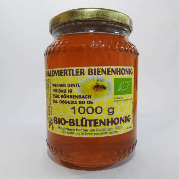 Bio-Blütenhonig 1000 g