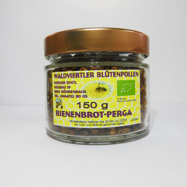 Bio-Bienenbrot-Perga
